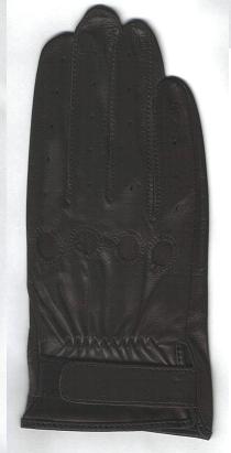 АВТОАКСЕССУАРЫ: L-2BR женские автомобильные перчатки из натуральной кожи Horseshoe