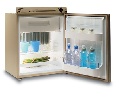 51л Электро газовый холодильник VTR5060 с морозильником