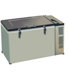60л ПРЕМИУМ Дорогой автомобильный холодильник в стальном корпусе SAWAFUJI объём 60 л арт MT-60FG3