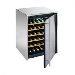 100л Отдельно стоящий винный шкаф мини бар дизайна HIGH-TECH на 36 бутылок  INDEL B NX36