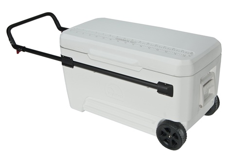 108л Термо контейнер с ручкой на 2-х колесах  Igloo Glide 110 Qt