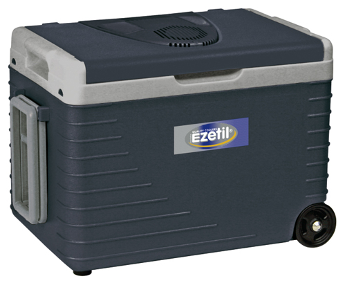 Большой автомобильный холодильник на колесах Ezetil E45 12/24/230V RollCooler AES