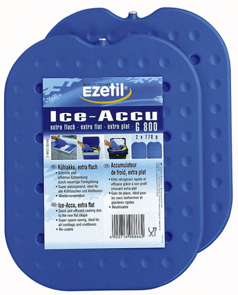 овальные аккумуляторы холода Ezetil Ice Akku G 800 (2x770)