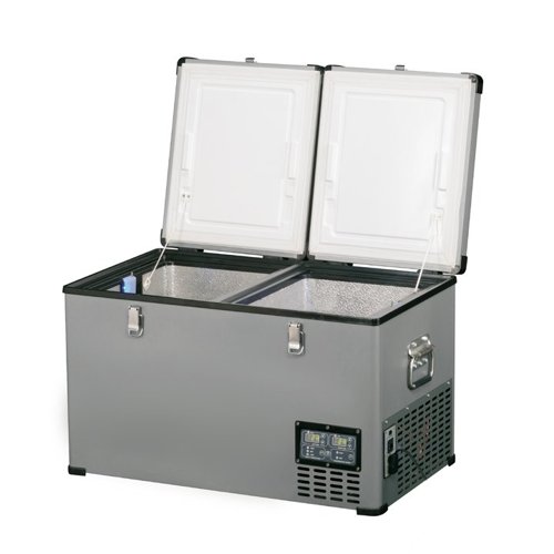 Автомобильный холодильник с двумя камерами автомобильный холодильник Indel B TB65DD Steel
