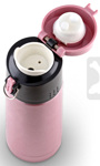 0.35л Кружка-термос для газированных напитков LaPlaya Travel Tumbler Bubble Safe 0.35л РОЗОВАЯ арт. 560066