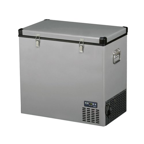 Большой автомобильный компрессорный холодильник 130л  Indel B TB 130 Steel