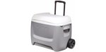 57л Изотермический контейнер Igloo Island Breeze 60 Roller Grey