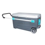 108л Изотермический контейнер с ручкой на 2-х колесах  Igloo Glide 110 Roller Jet