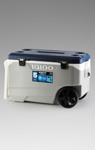 85л Термоконтейнер на колесах Igloo Latitude 90 Roller Grey Sea